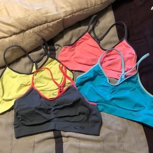 Assortment of C9 work out bras